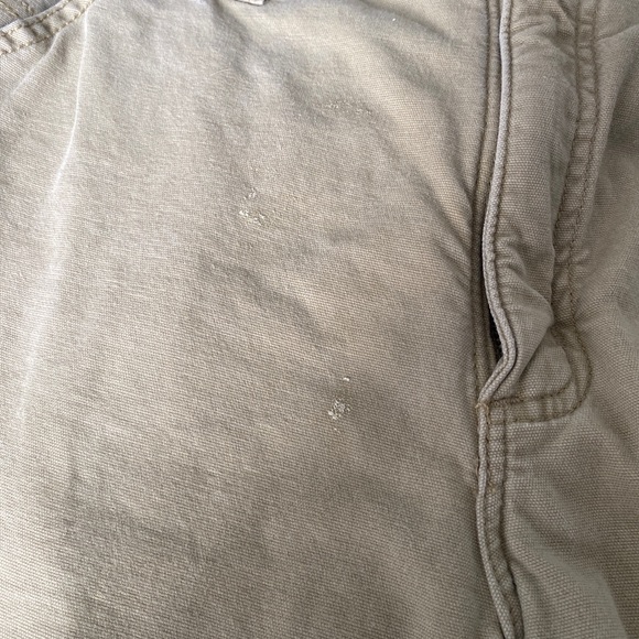 Carhartt Relaxed Fit Work Lined Winter Carpenter Pants Men's 32x36 RN#14806 - Picture 5 of 12